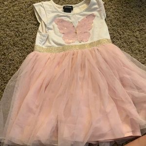 Zunie butterfly dress size 4T